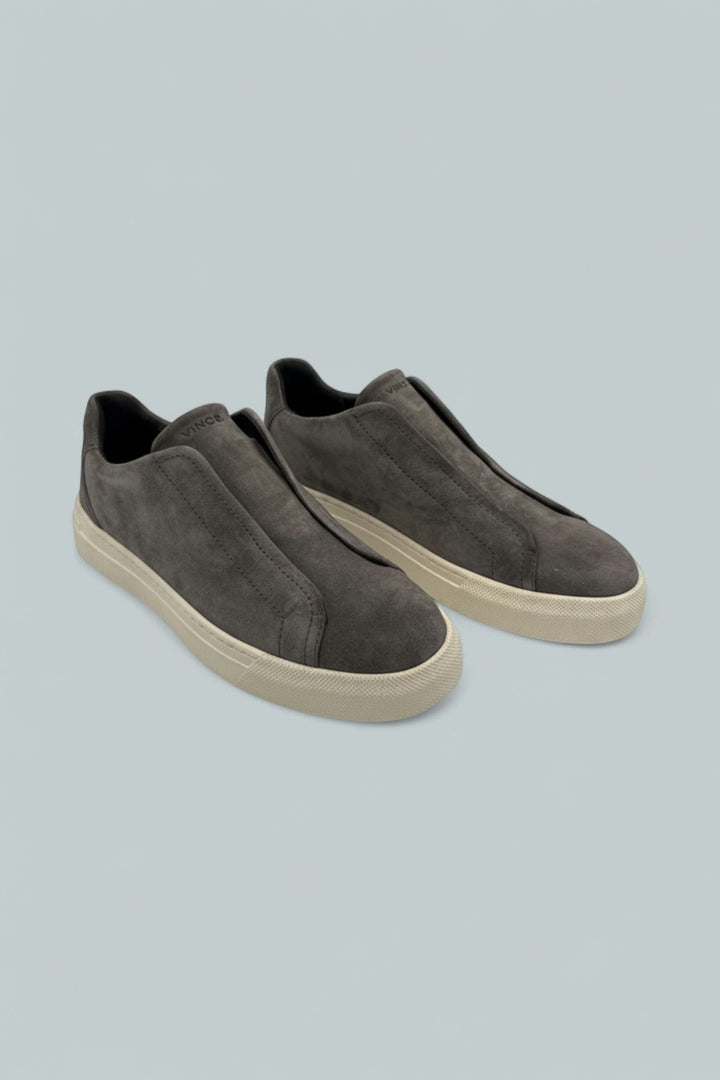 Lakewood Suede Sneaker - Bark Grey