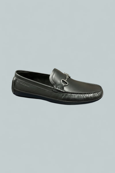 Hutchison Grand Bit Men's Flat Shoes - Black