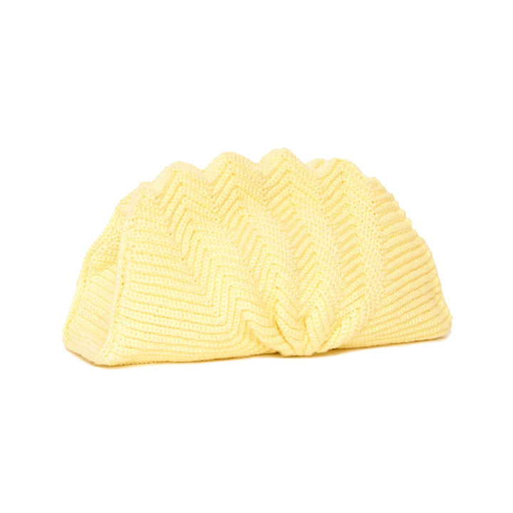 Seashell Clutch - Pastel Yellow