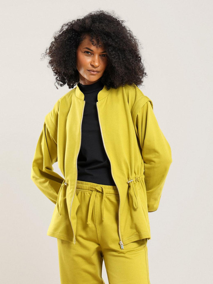 Siham Jacket - Avocado Oil