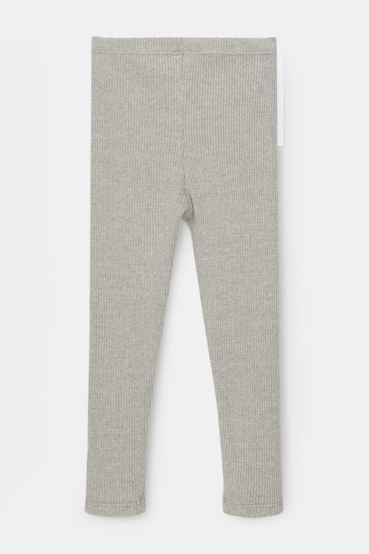 Organic cotton leggings - Light grey - Leggings