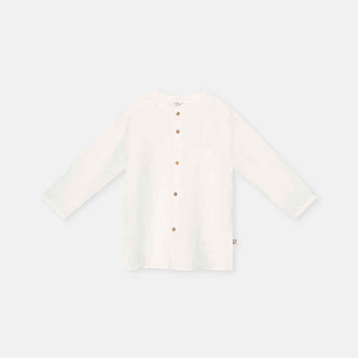 Linen Shirt - Ivory Shirts My Little Cozmo 