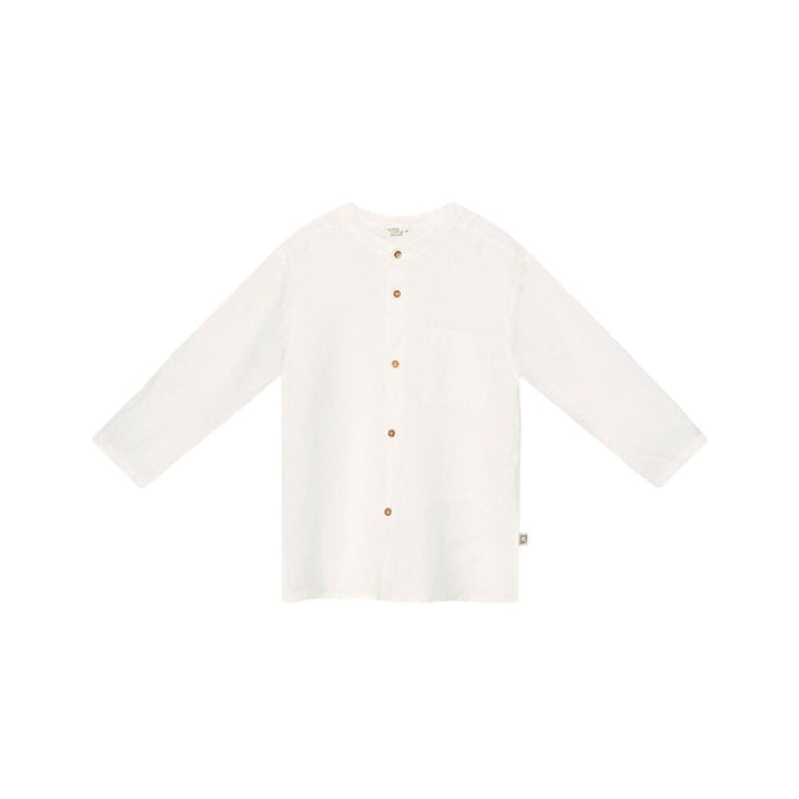 Linen Shirt - Ivory Shirts My Little Cozmo 