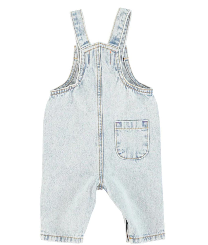 Baby Dungarees - Washed Blue Denim