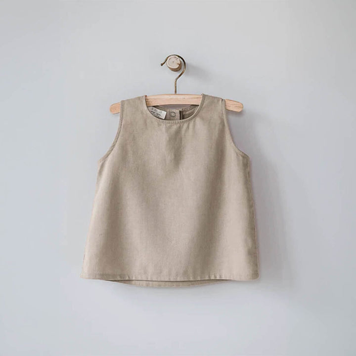 The Wilder Tank - Oatmeal Tops The Simple Folk 