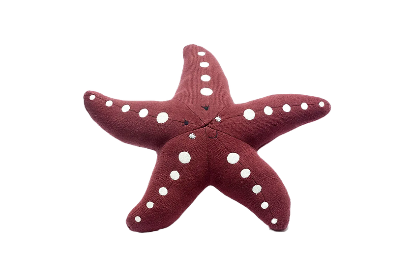 Knitted Starfish Plush Toy