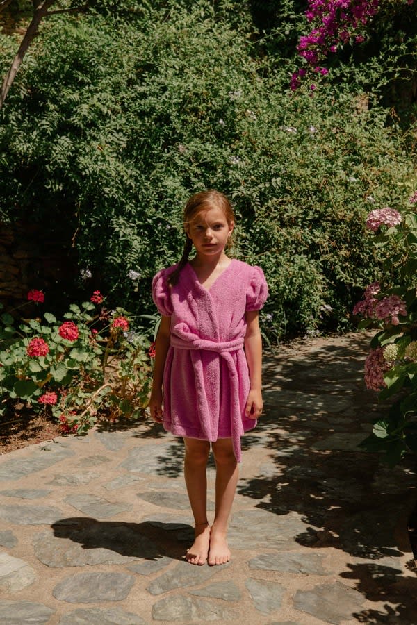 Veste De Bain Celeste - Super Pink
