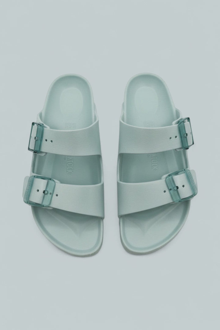 Arizona Stealth Buckle EVA Sandals - Surf Green