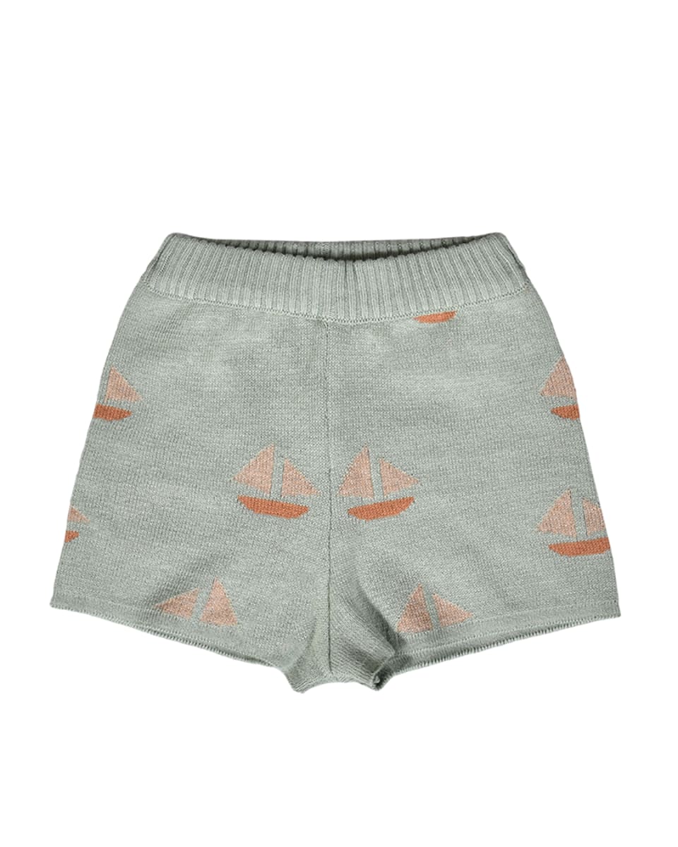 Theo Knit Short - Seafoam