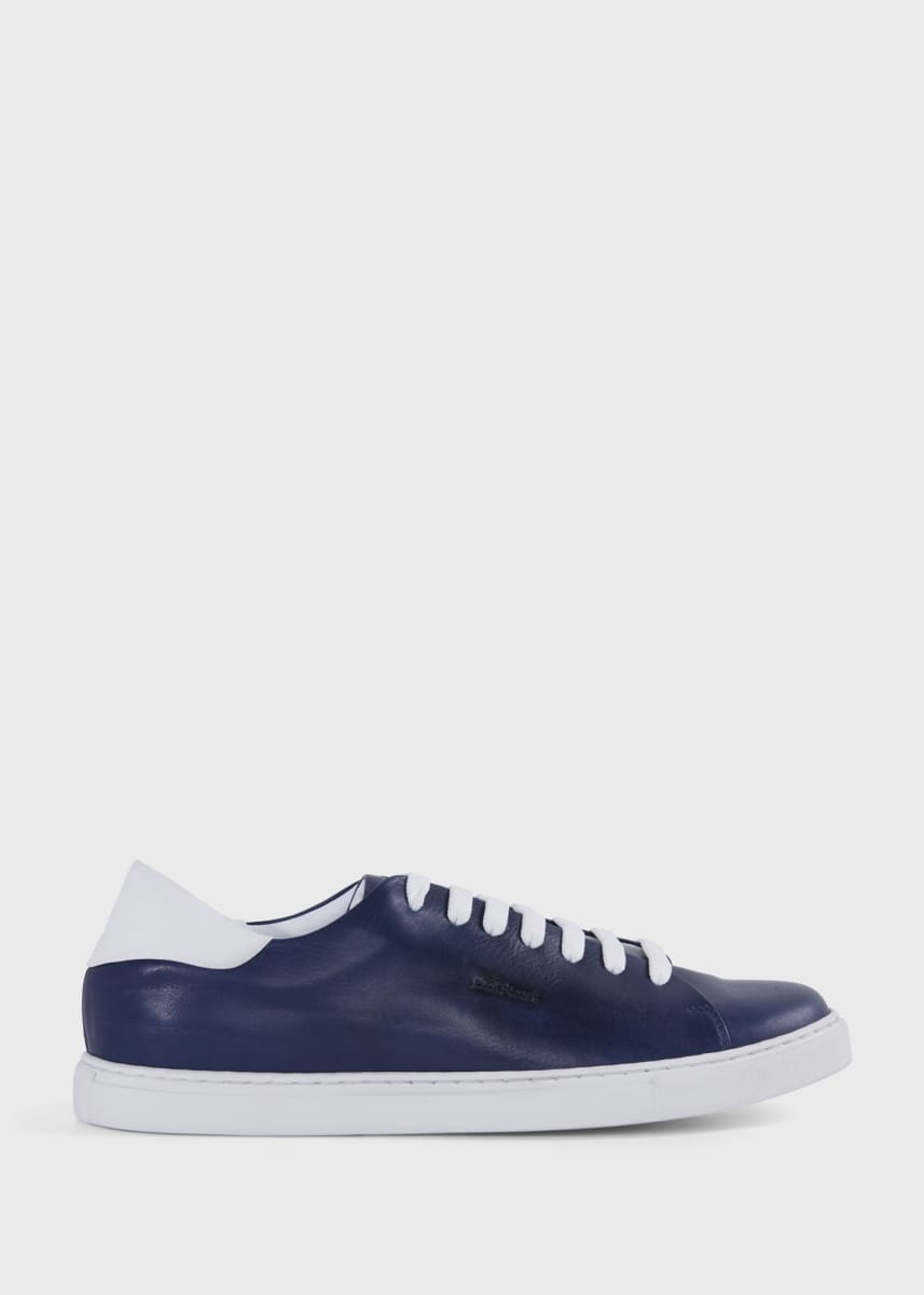 Homer Leather Sneaker - Blue