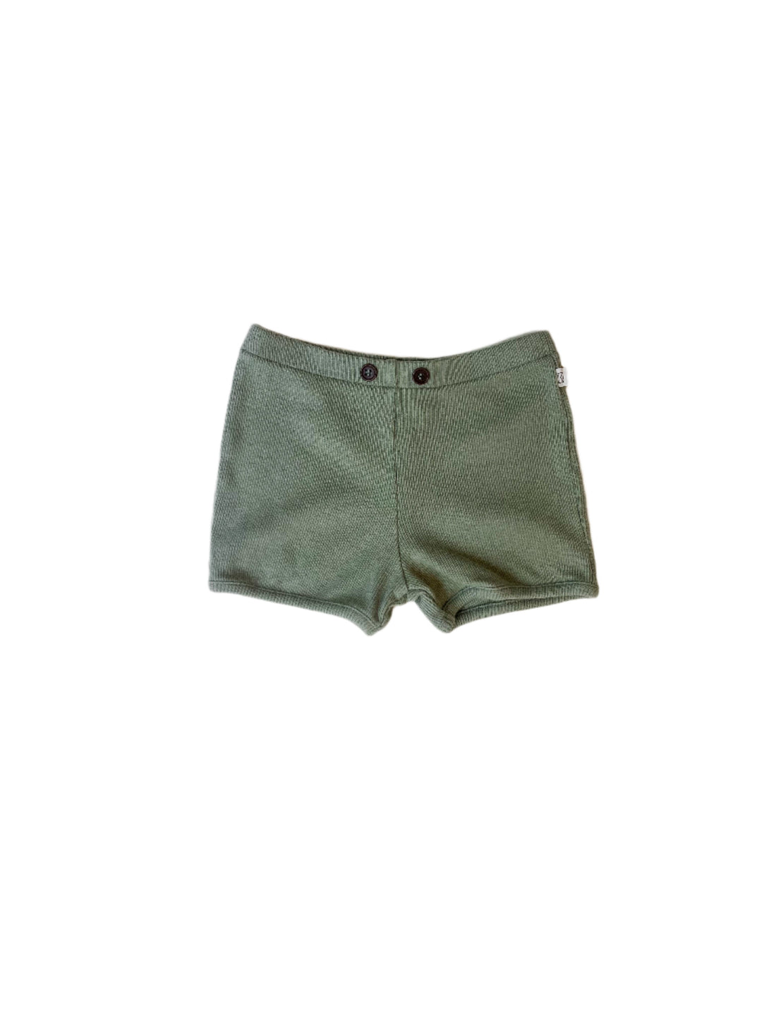 Button Shorts - Sage