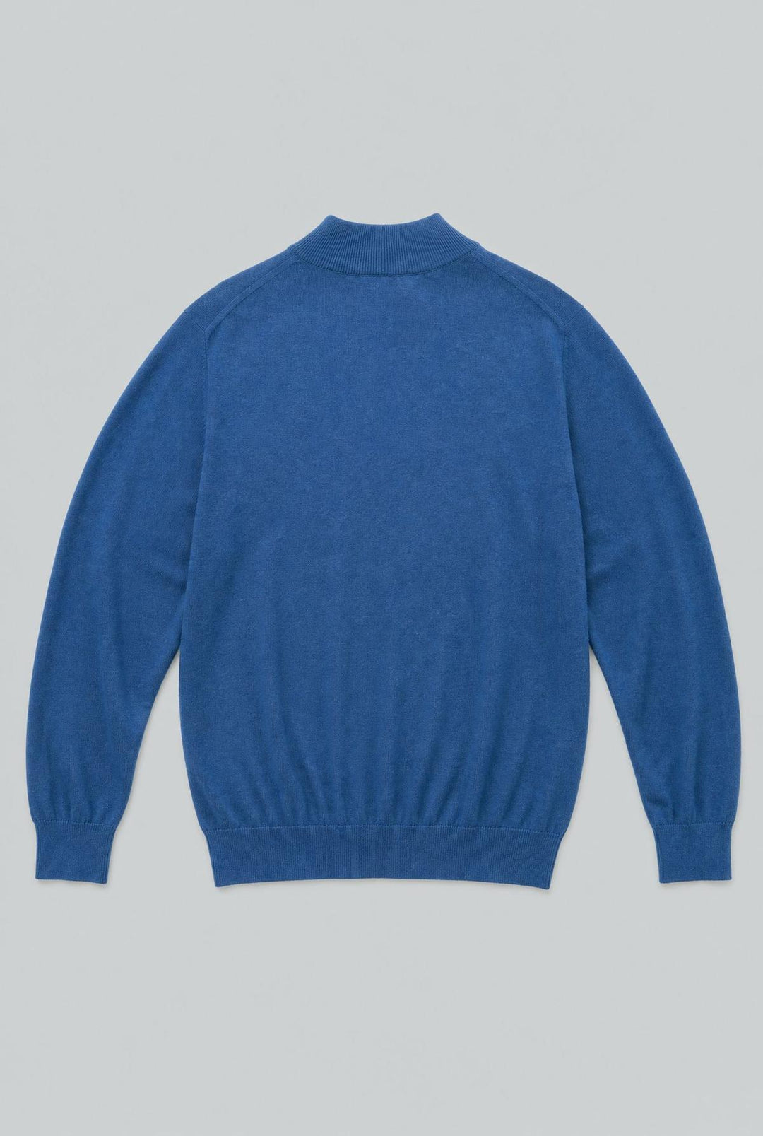Classic Single Ply Cashmere Turtleneck - Navy