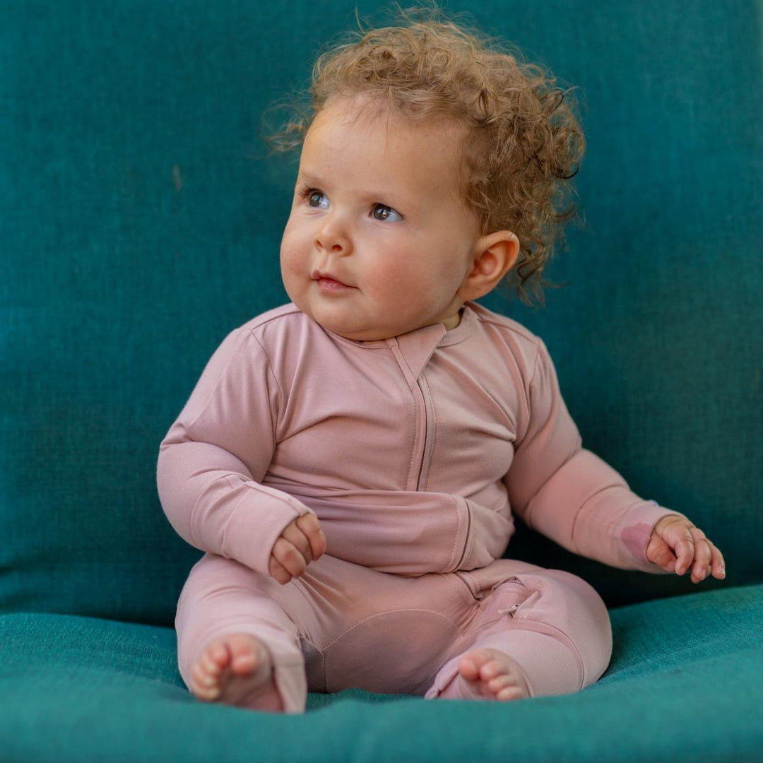 Convertible Romper - Dusty Pink