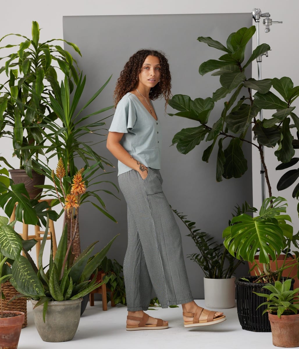 Sawyer Pant - Black Check