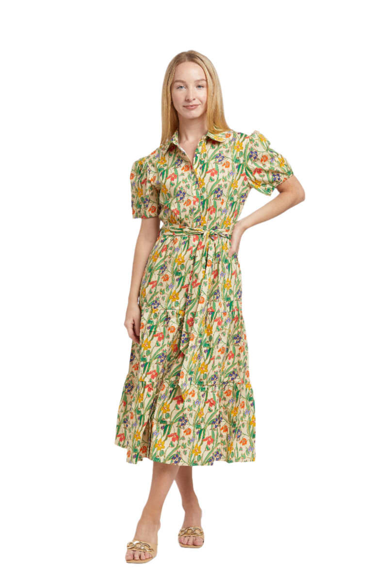 Chloe Dress - Garden Symphony