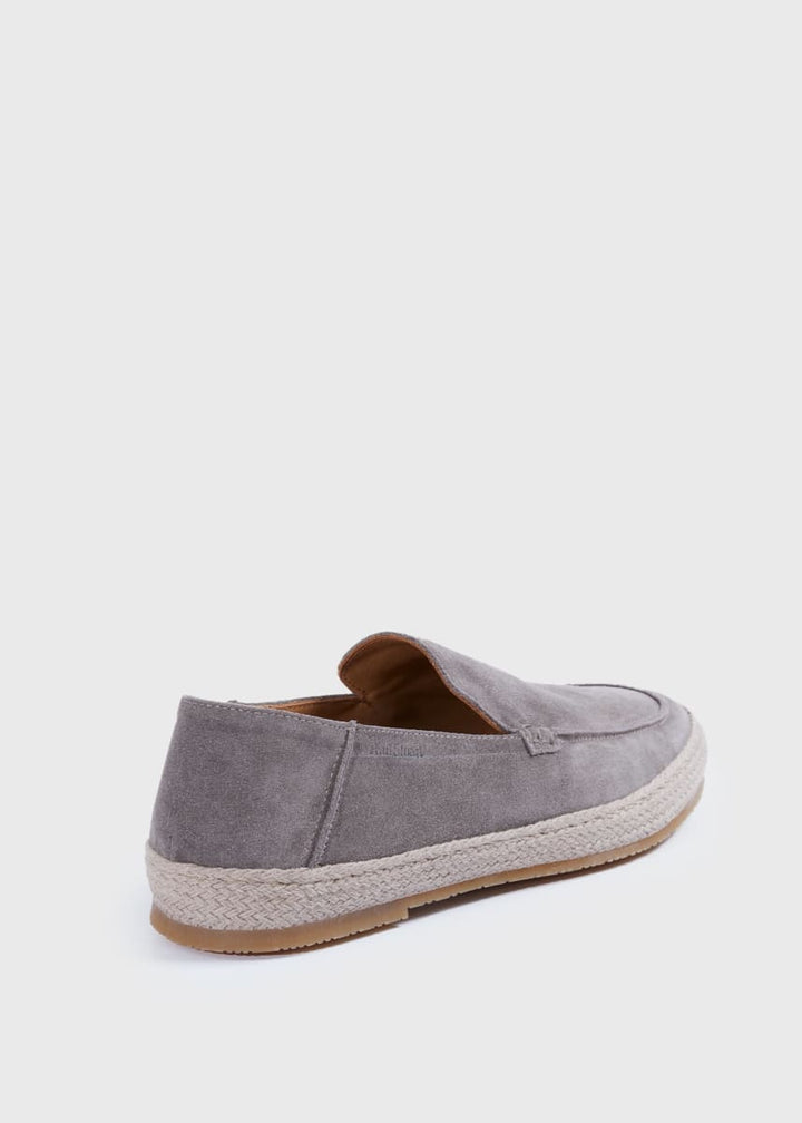 St. Croix Suede Espadrille - Grey
