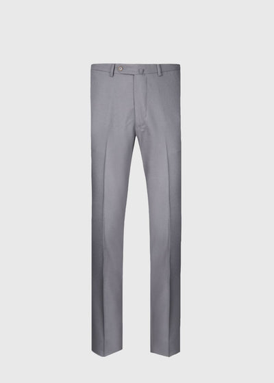 Wool Flannel Dress Trouser - Sand