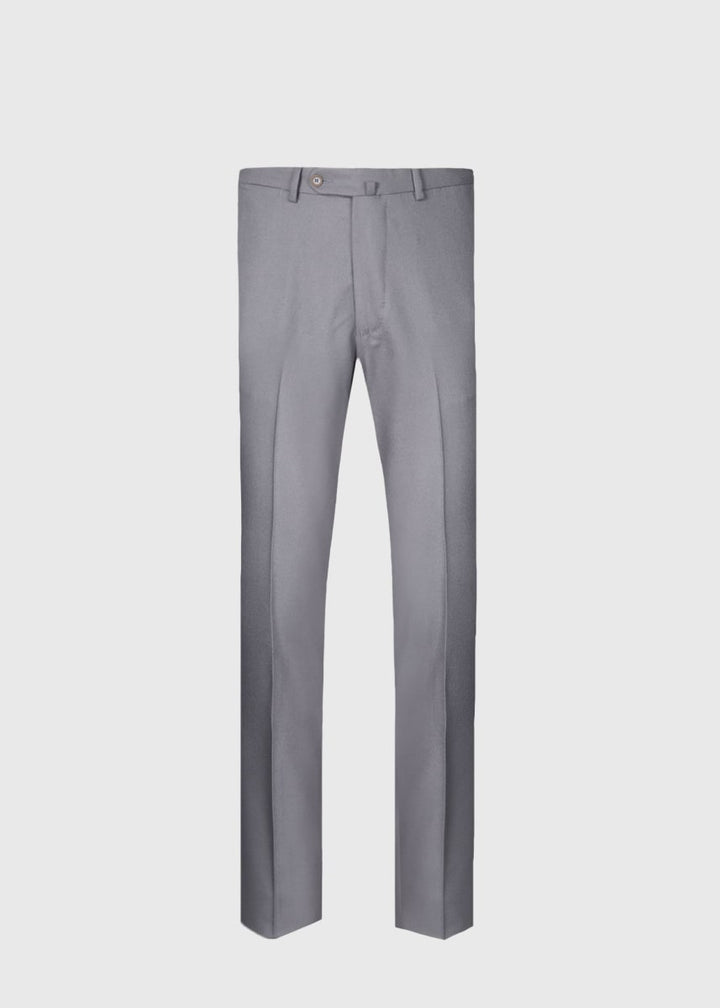 Wool Flannel Dress Trouser - Sand