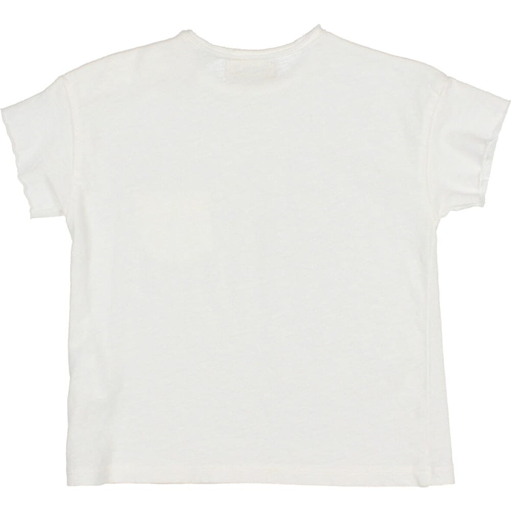 Baby Linen T-Shirt - White Tops Buho 