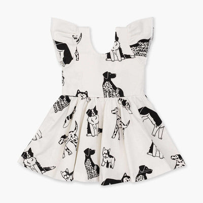 Short Sleeve Let's Dance Dress - Puppy Love