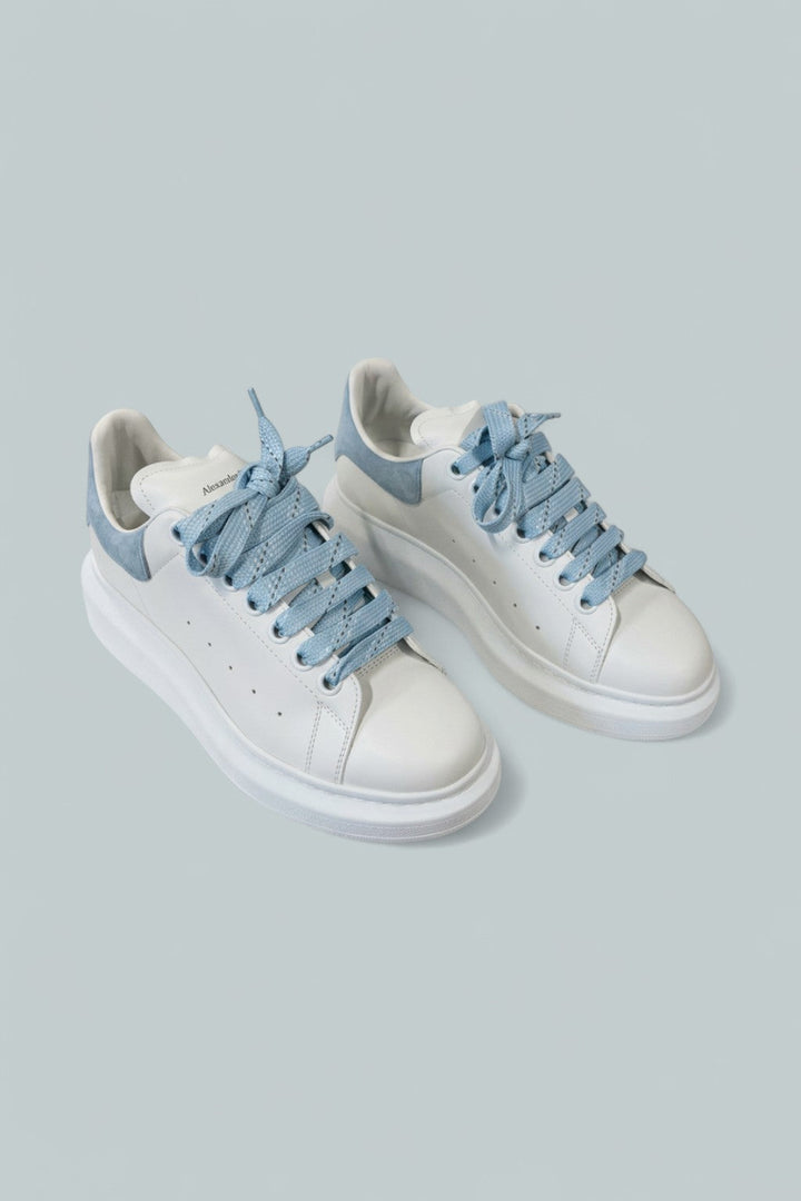 Women's New Tech Platform Sneakers - Pale Blue/White