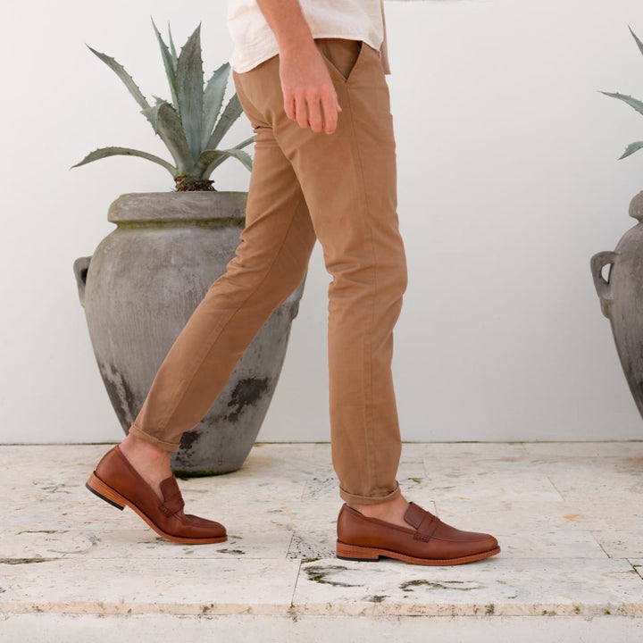 Chamberlain Penny Loafer - Brandy