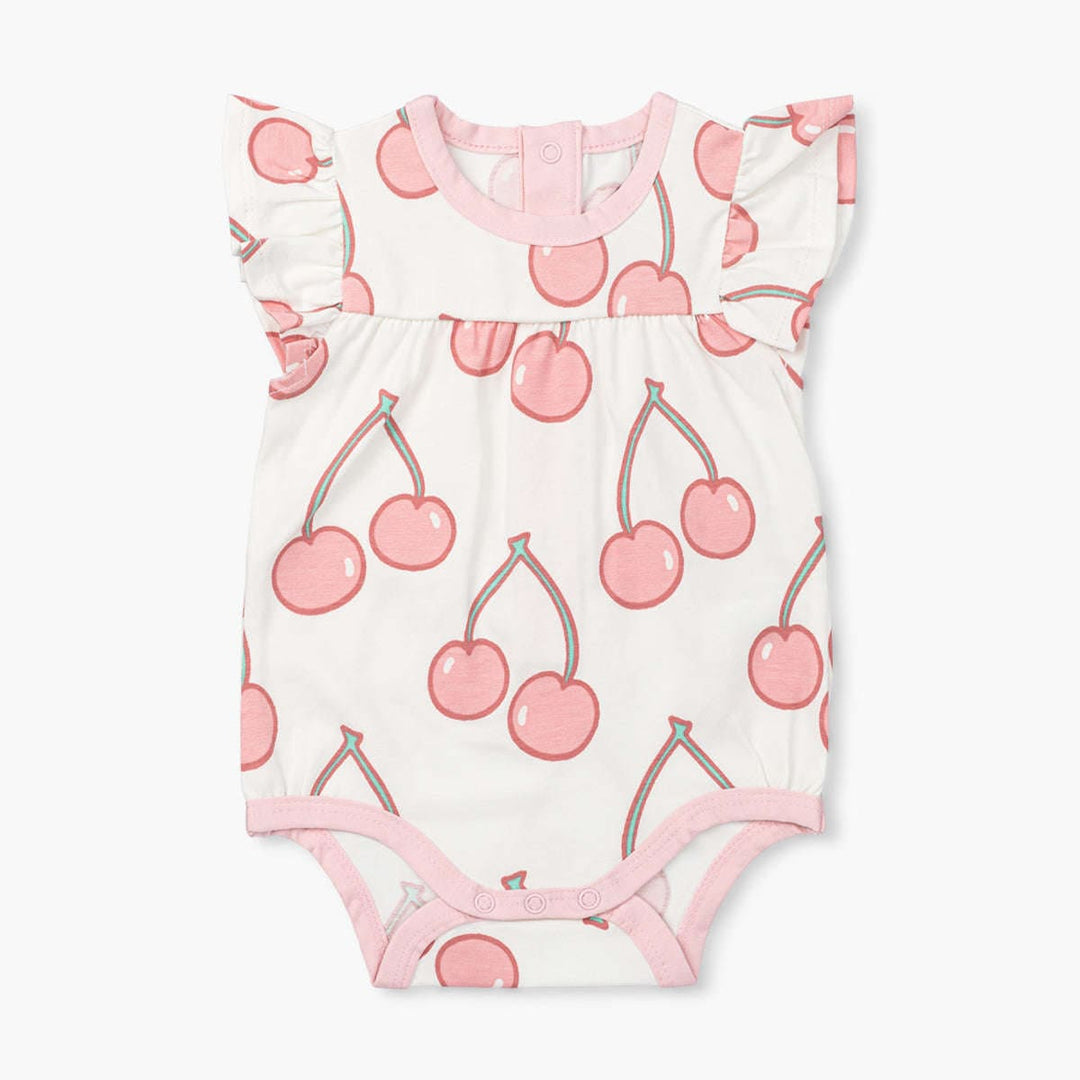 Bubble Bodysuit - Very Cherry