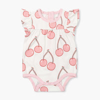 Bubble Bodysuit - Very Cherry