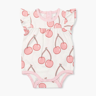 Bubble Bodysuit - Very Cherry