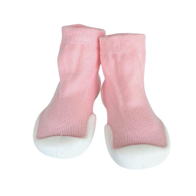 White Sole SlipKix™ - Light Pink