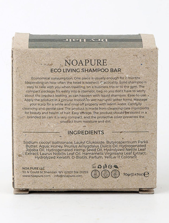 For Dry Hair Solid Shampoo Bar