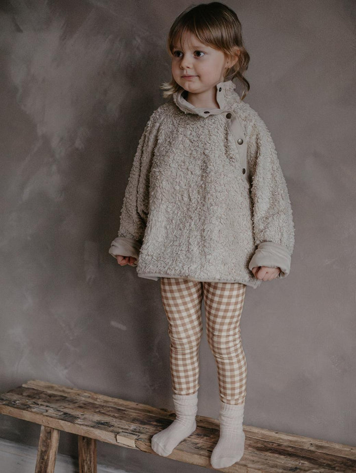 The Gingham Legging - Caramel Gingham