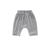 Baby Terry Harem Pants - Grey
