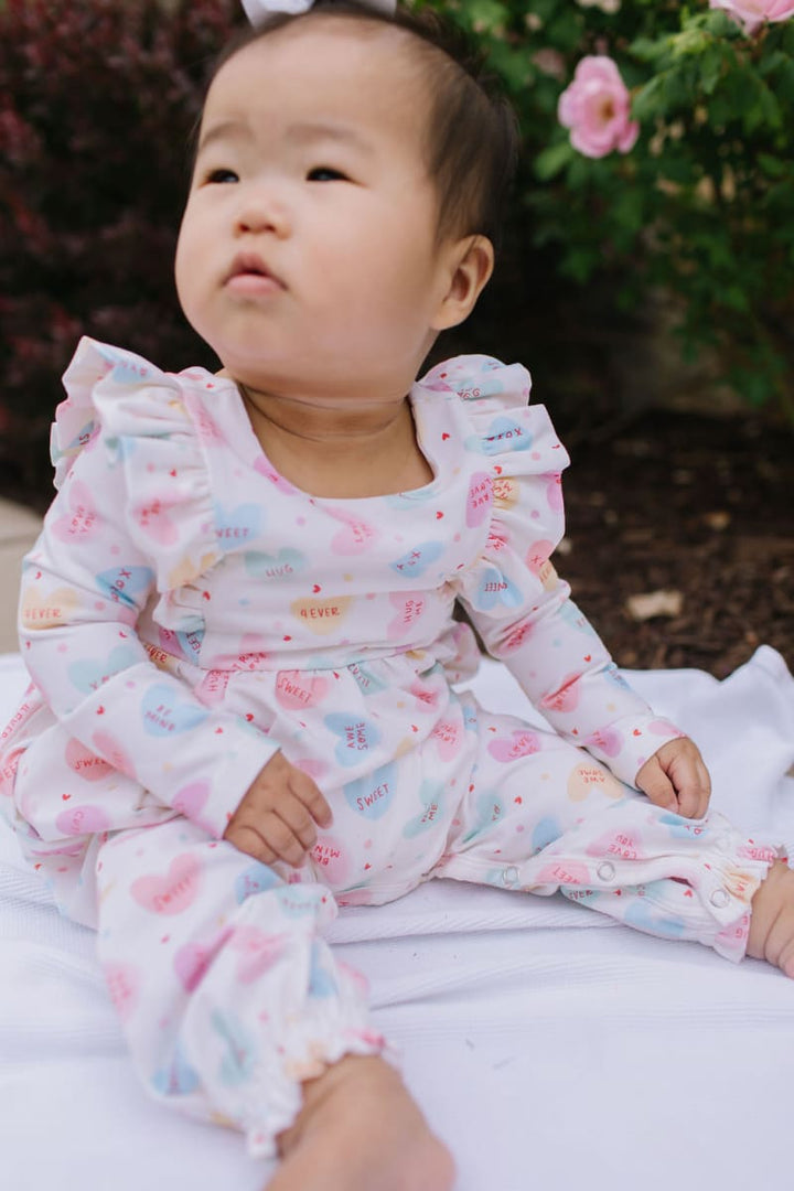 Mabel Romper - Candy Hearts