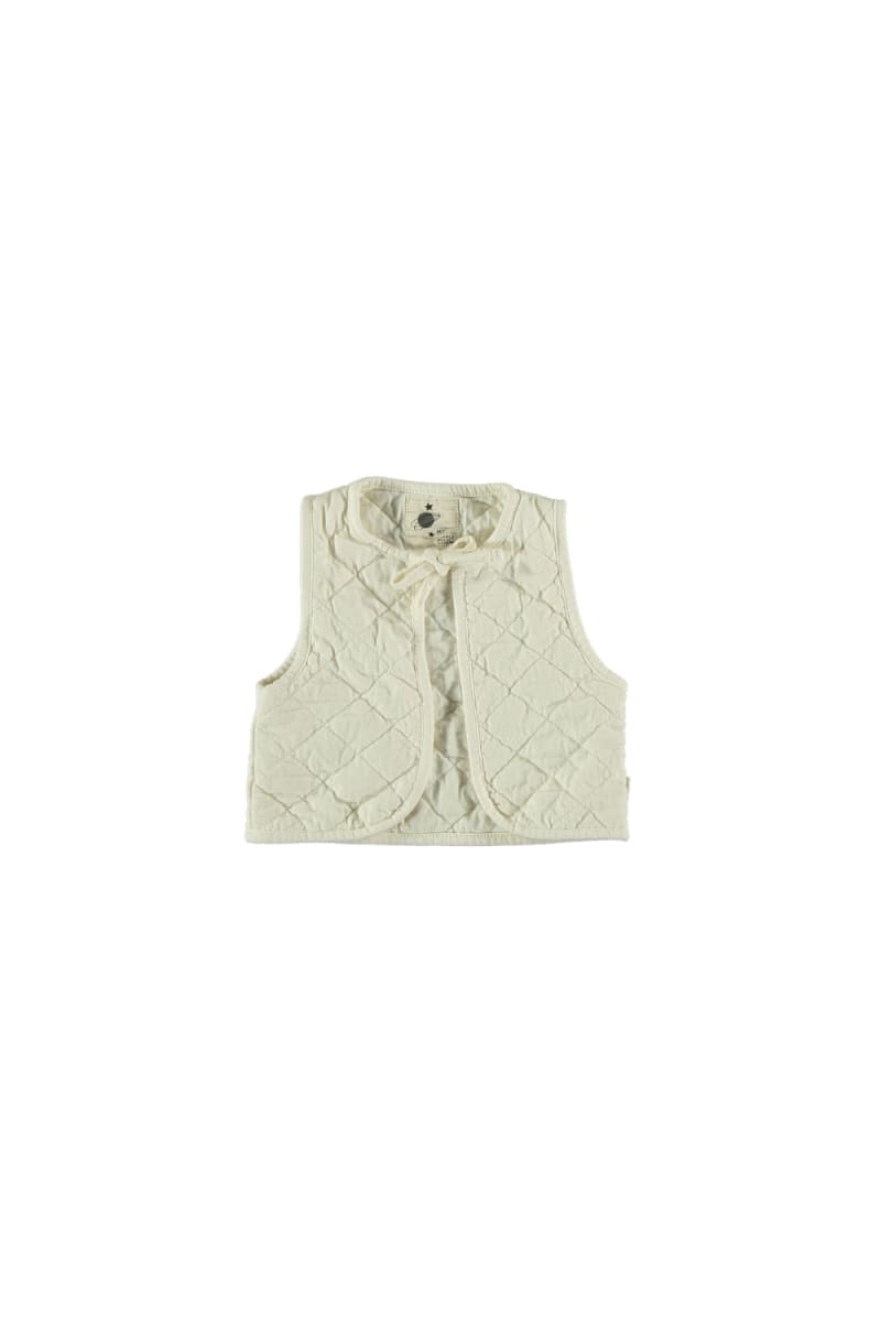 Padded Baby Vest - Ivory