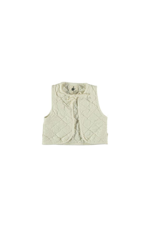 Padded Baby Vest - Ivory