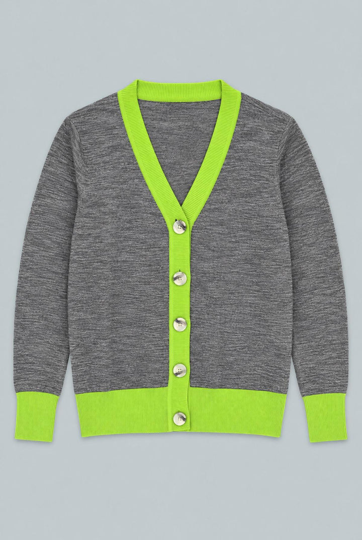 Cardi Pop - Speckled Black