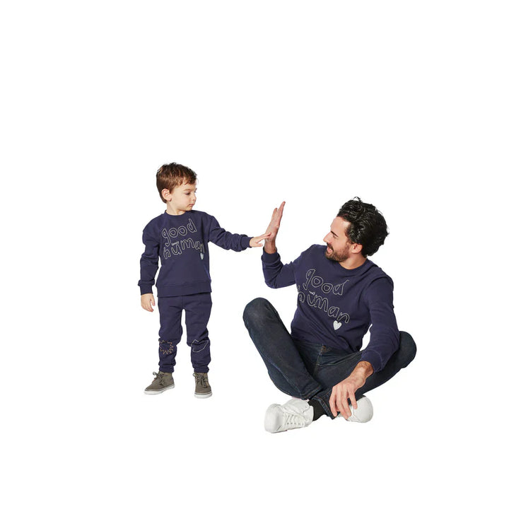 Good Human Adult Sweatshirt - Navy