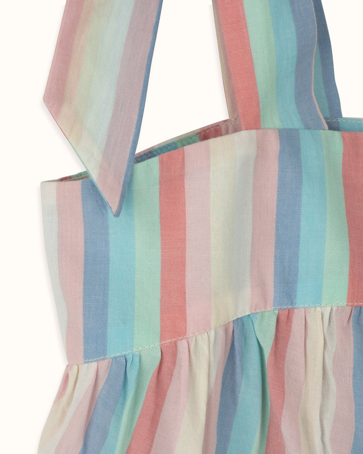 Lottie Top - Rainbow Stripe