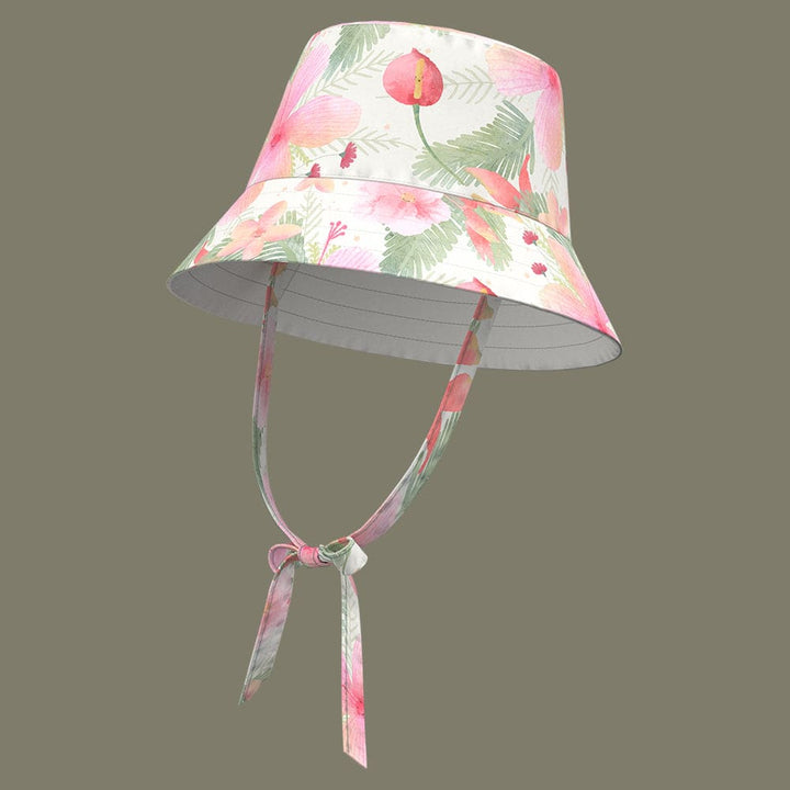 Tropical Flowers Bucket Hat - Tropical Flowers