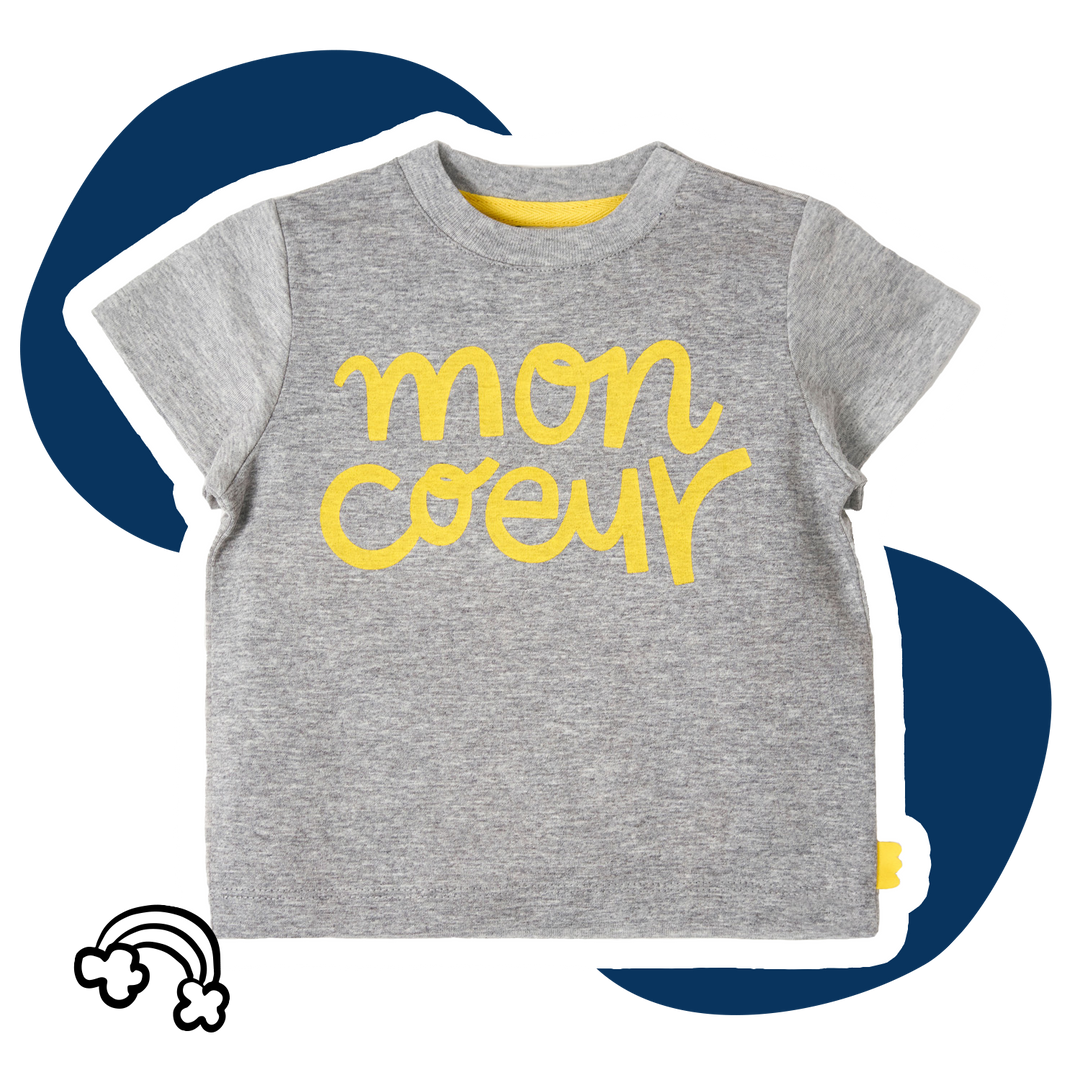 Mon Coeur T-Shirt - Grey