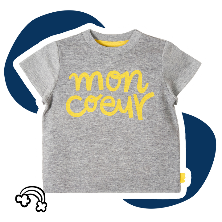 Mon Coeur T-Shirt - Grey