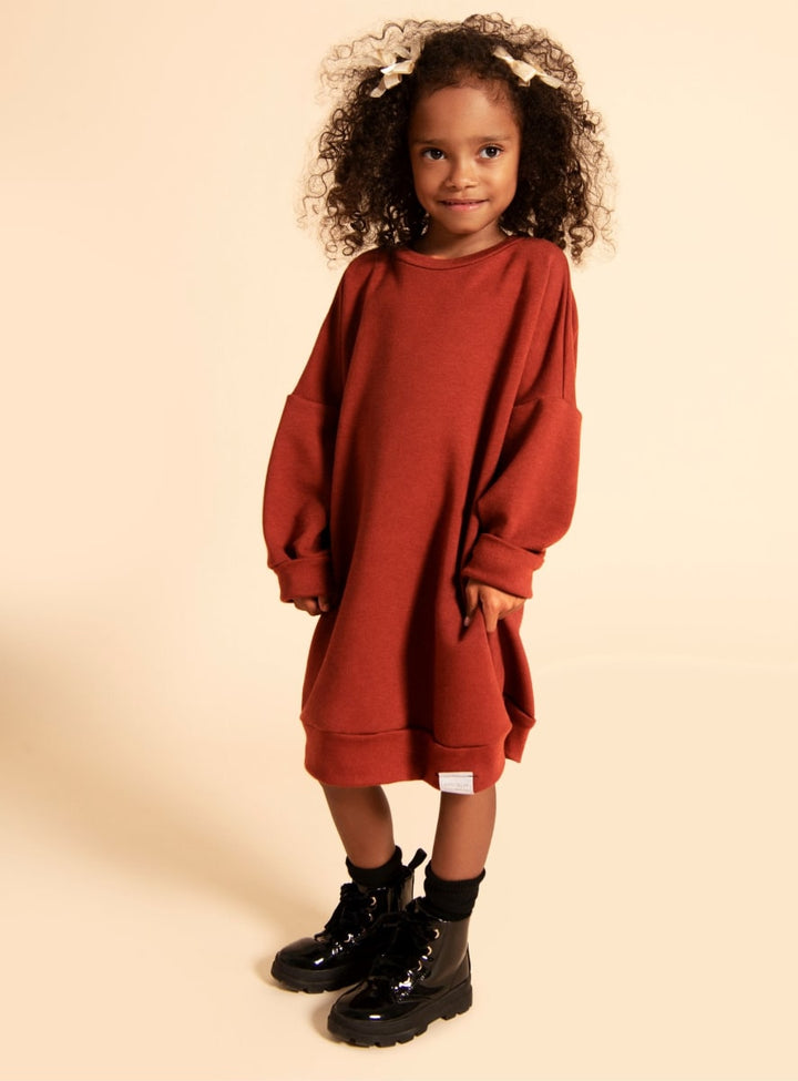 Grow With Me Sweater - Chestnut