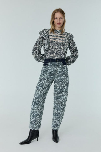 Jaipur Woman Blouse - Blue