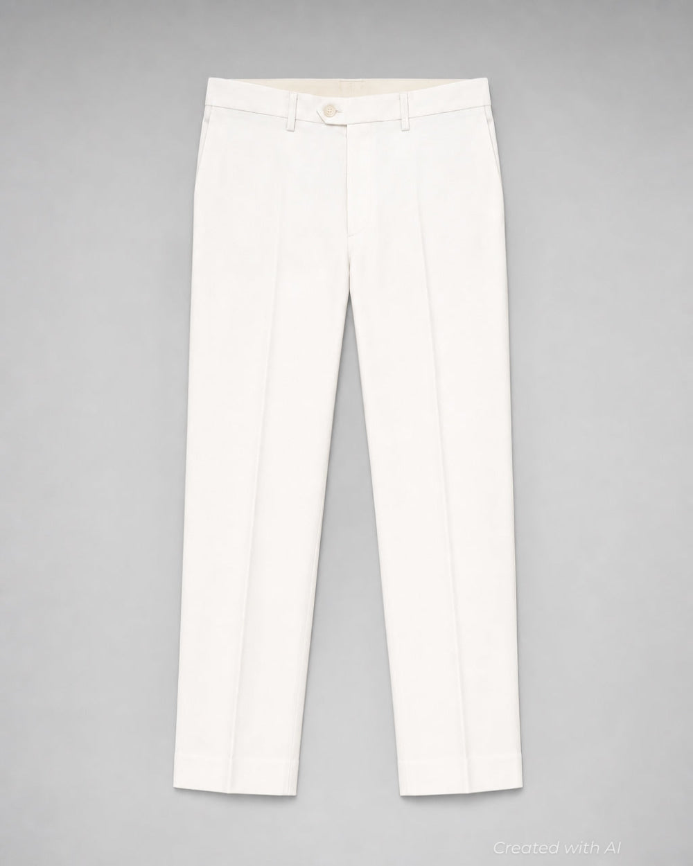 5-Pocket White Jean Pant - White - 32 - Jeans
