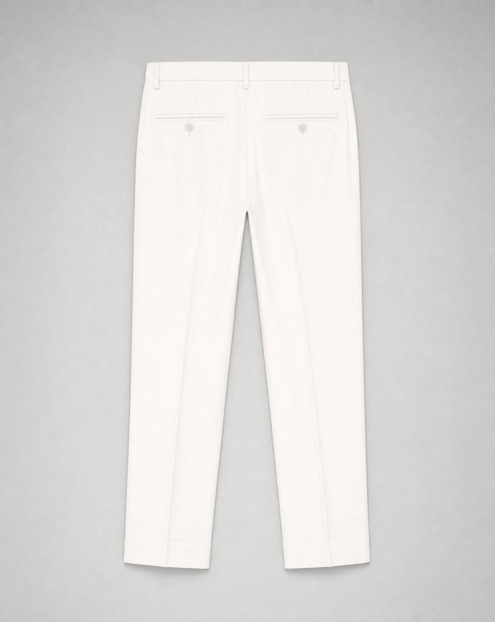 5-Pocket White Jean Pant - White - 32 - Jeans