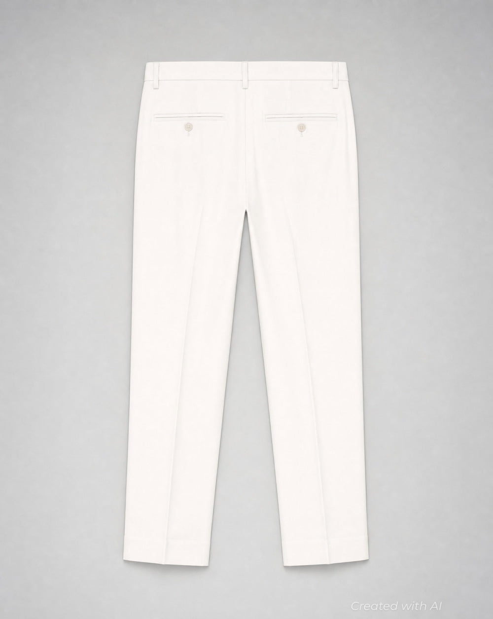 5-Pocket White Jean Pant - White - 32 - Jeans