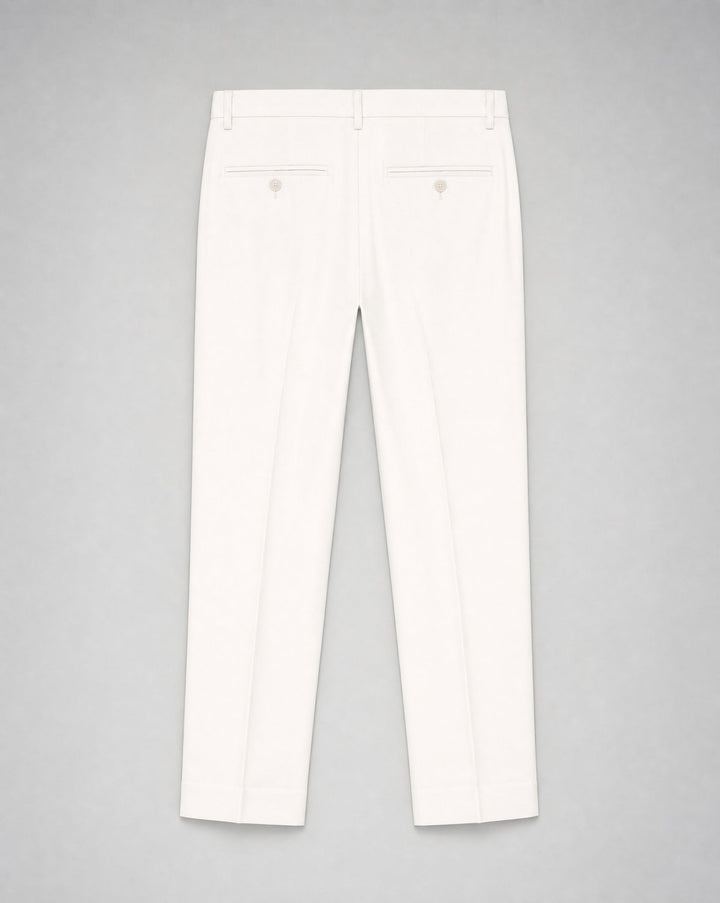 5-Pocket White Jean Pant - White - 32 - Jeans