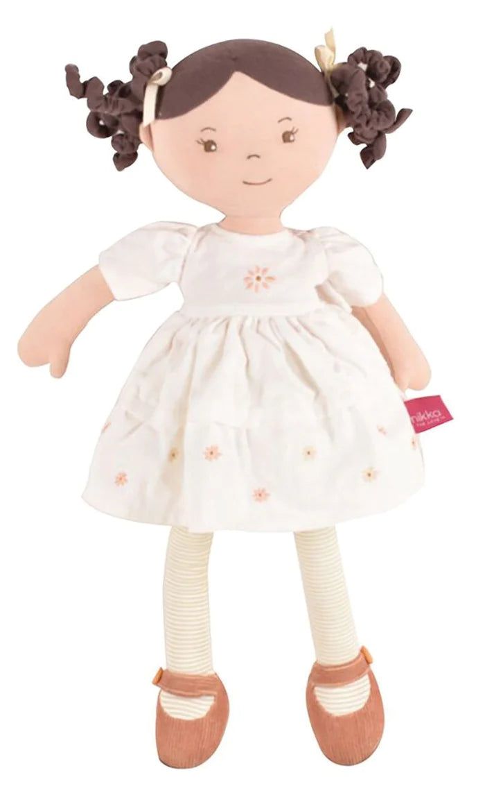 Cecilia Dark Brown Hair Doll Toys Tikiri Toys 