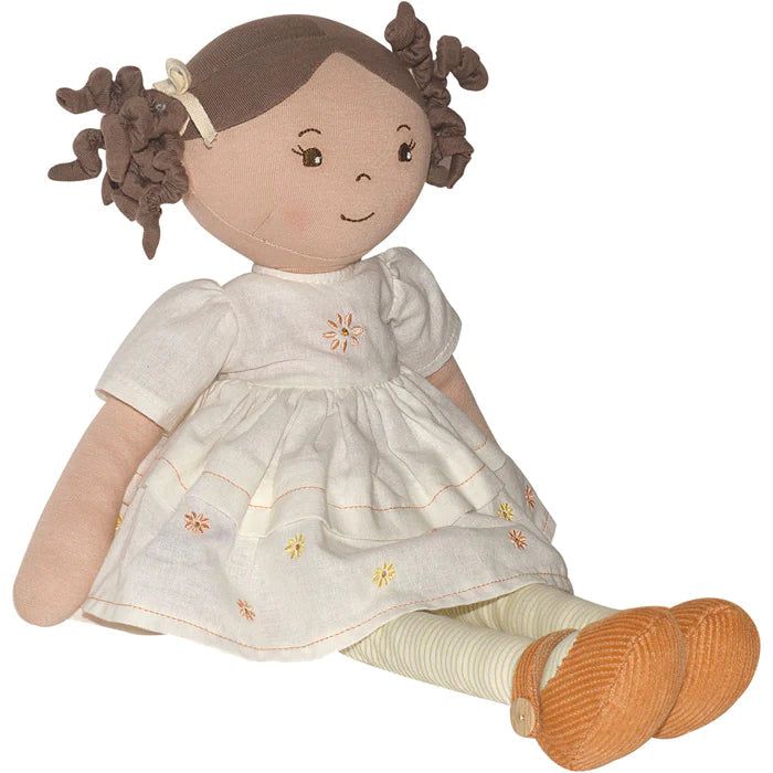 Cecilia Dark Brown Hair Doll Toys Tikiri Toys 